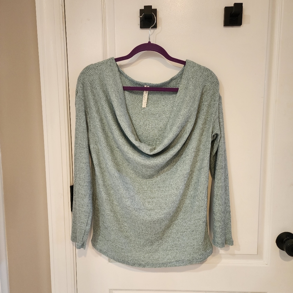 Anthopologie cowl neck sweater